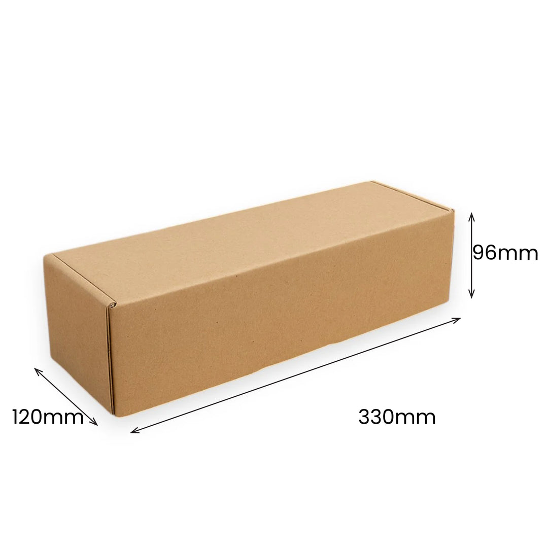 Single Wine Mailing Box with Attached Insert AB348084