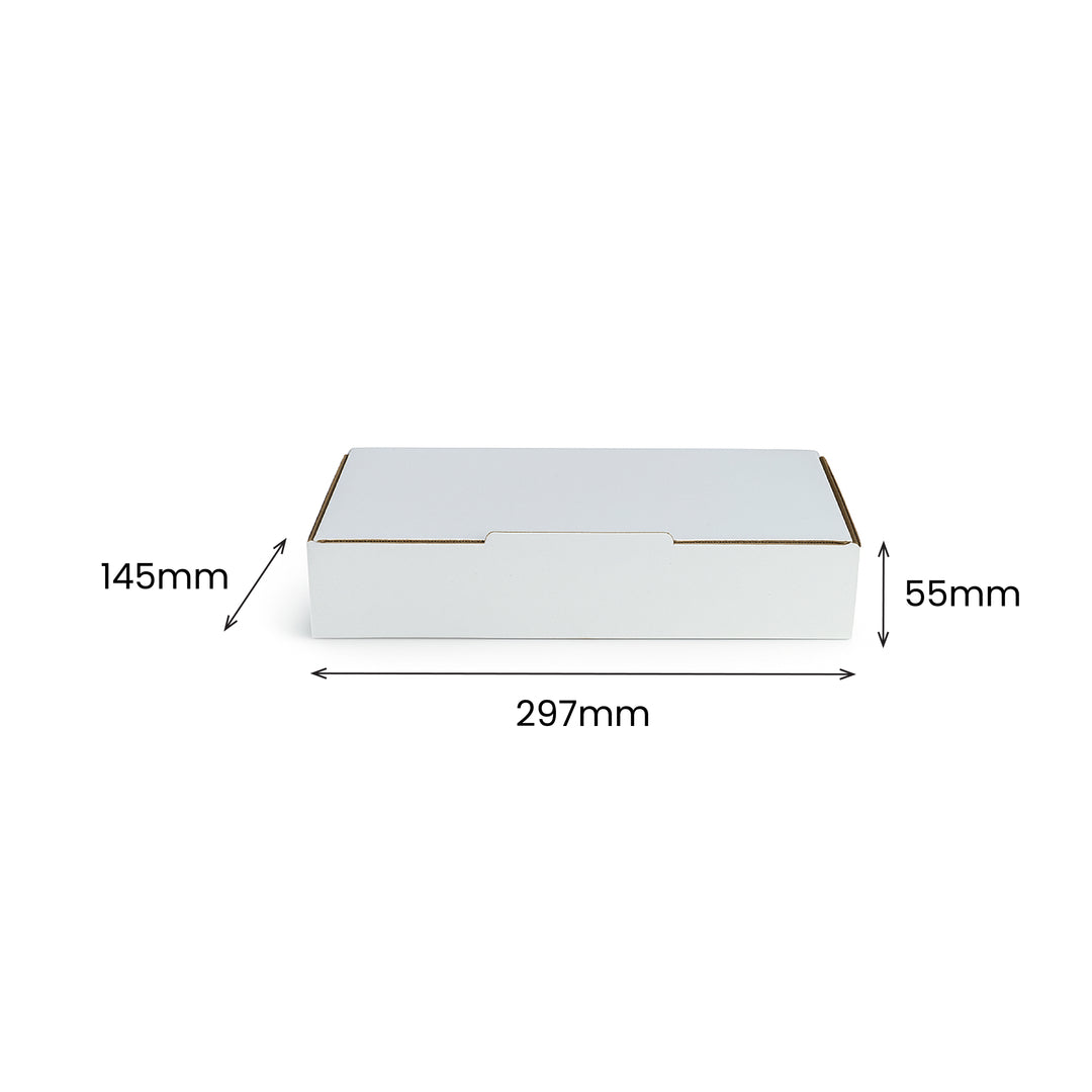 Small Mailing Box for 500gram Aust Post Satchel 6171 - White