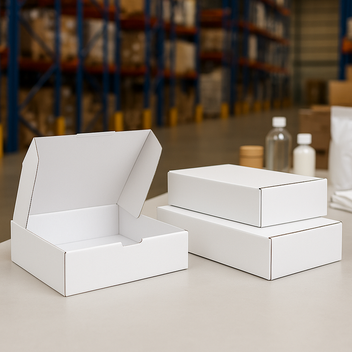Small Mailing Box for 500gram Aust Post Satchel 6171 - White