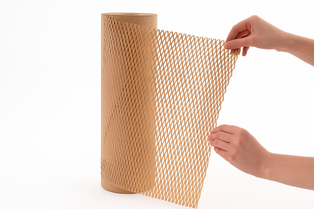 Honeycomb Hex Wrapping Paper 500mm x 250m (420m expanded) x 80gsm