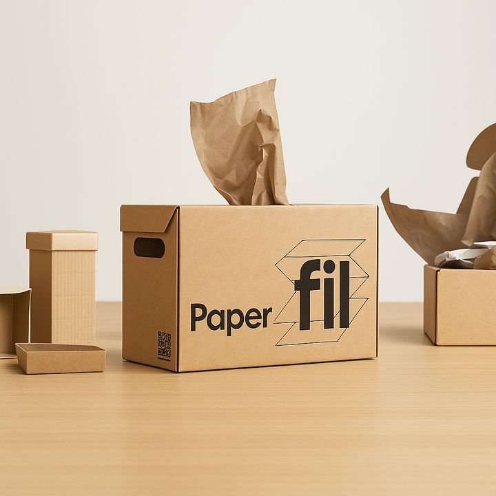 Paper Void Fill in Dispenser Box - 380mm x 500m - 50gsm